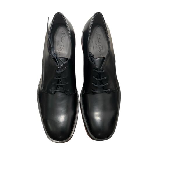 NIB! Robert Clergerie Men\'s Glazed Leather Lace up Dress Shoes - Size 10.5 main image 8